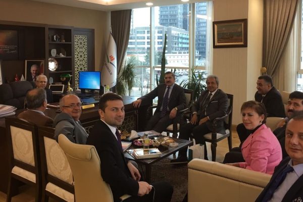 Çevre ve Şehircilik Bakanlığı Müsteşarına Ziyaret