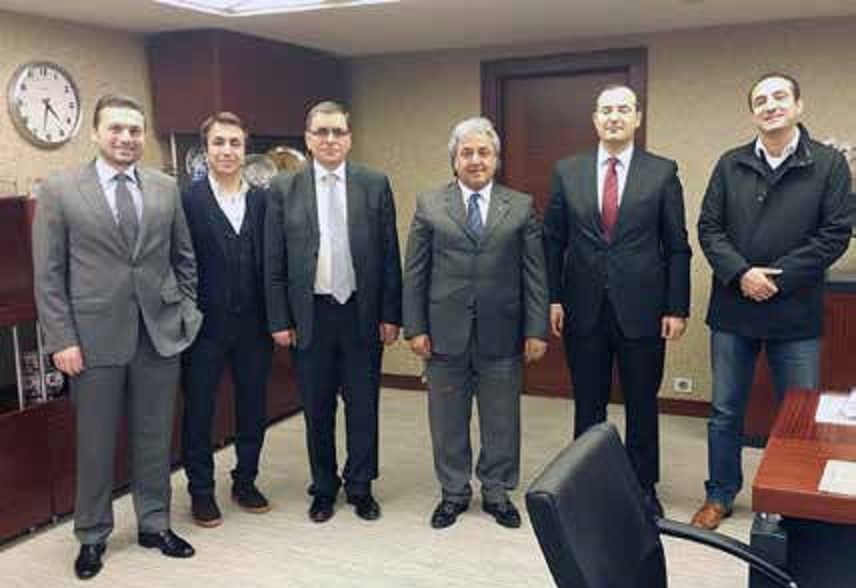 Halkbankası Genel Müdürüne ziyaret