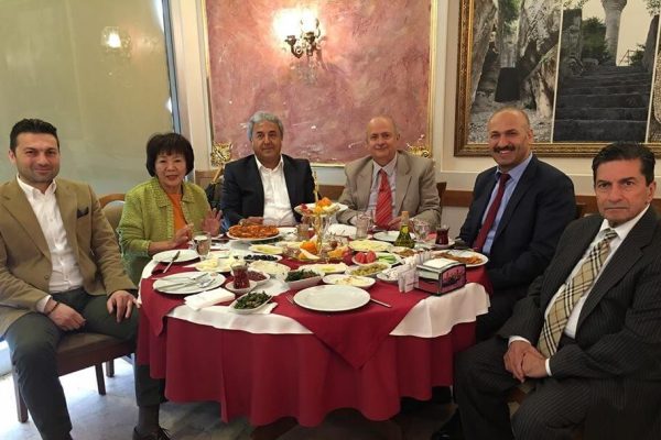 Nevhan Gündüz Birleşmiş Milletler Elçisi ile Bir Araya Geldi