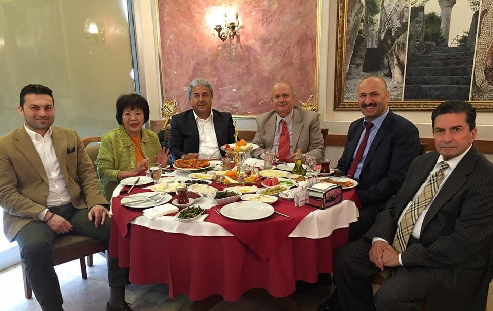 Nevhan Gündüz Birleşmiş Milletler Elçisi ile Bir Araya Geldi