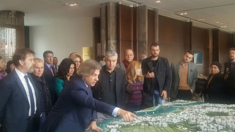 Nevhan Gündüz Dönüşüm Projeleri İle Alakalı Sunumda