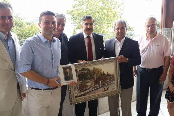 Nevhan Gündüz, Hüseyin Yayman’la bir araya geldi