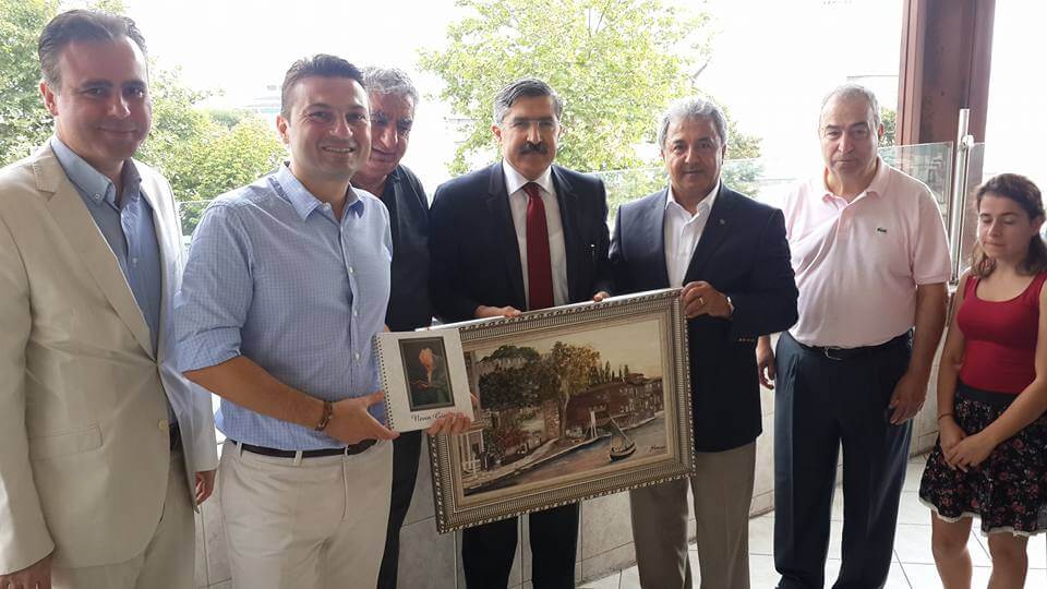 Nevhan Gündüz, Hüseyin Yayman’la bir araya geldi