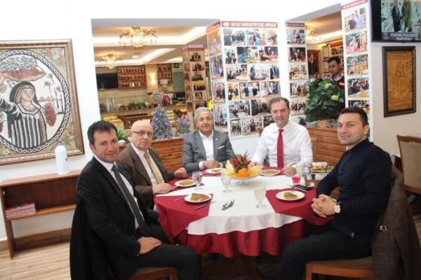 Nevhan Gündüz Şekerbank Genel Müdürü ile Toplantıda