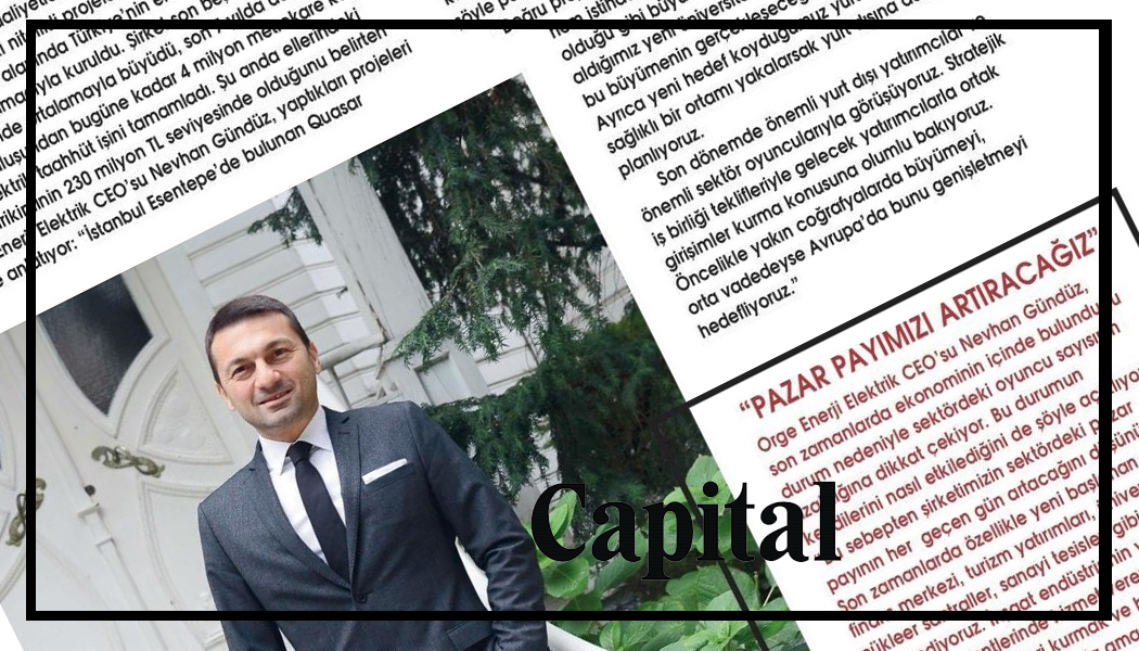 Nevhan Gündüz ” Hedefimiz Yurt Dışı “