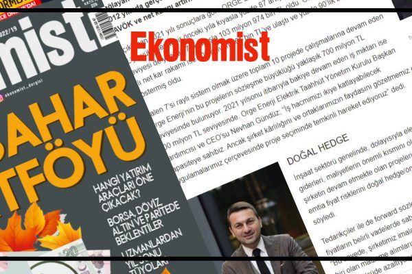 Nevhan Gündüz; “İş hacmimizi ikiye katlayabilecek kapasiteye sahibiz.